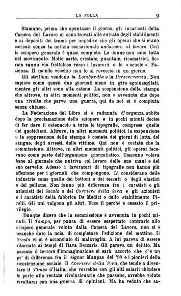 La folla periodico settimanale illustrato