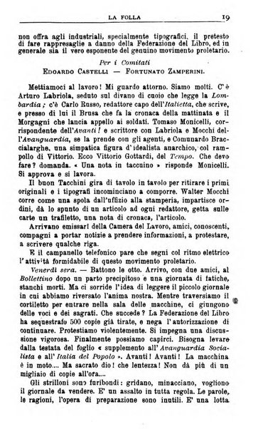 La folla periodico settimanale illustrato