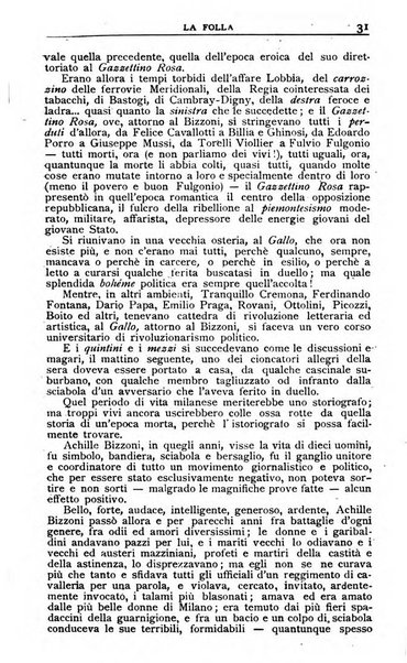 La folla periodico settimanale illustrato