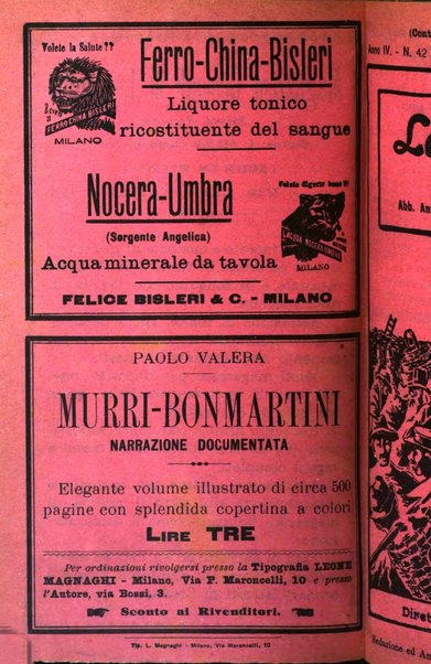 La folla periodico settimanale illustrato