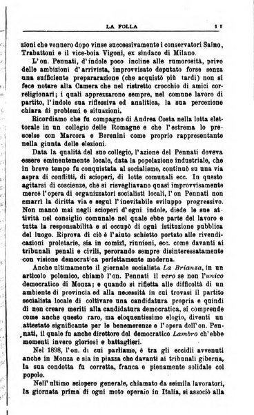 La folla periodico settimanale illustrato