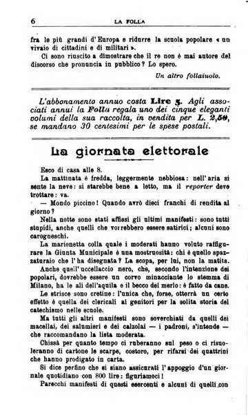 La folla periodico settimanale illustrato