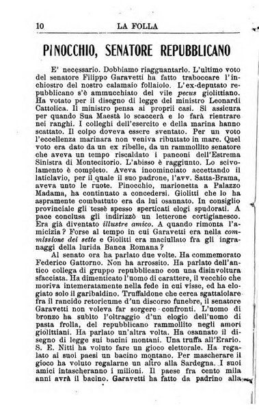 La folla periodico settimanale illustrato