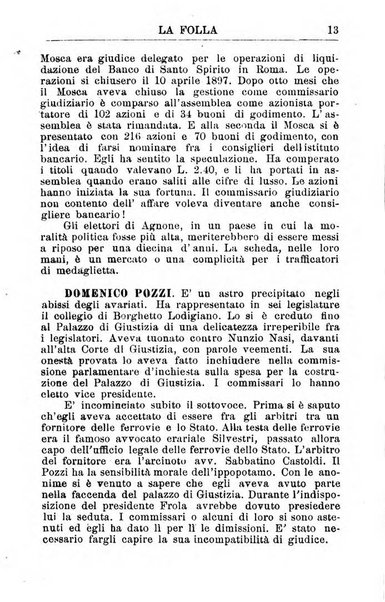 La folla periodico settimanale illustrato