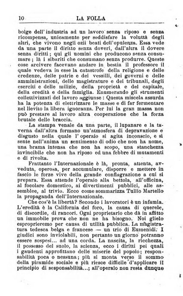 La folla periodico settimanale illustrato