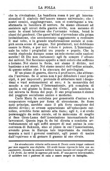 La folla periodico settimanale illustrato