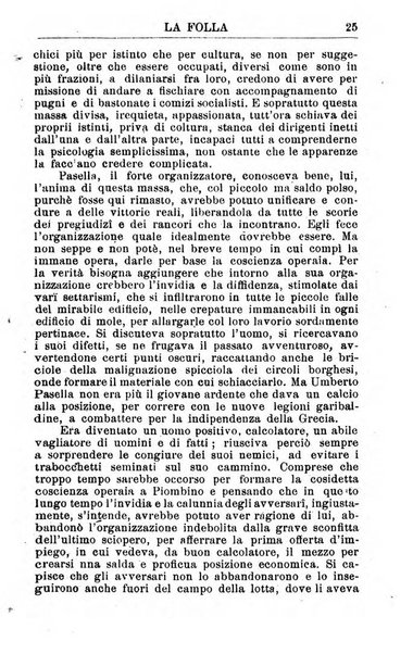 La folla periodico settimanale illustrato