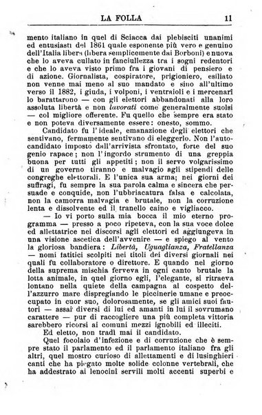 La folla periodico settimanale illustrato