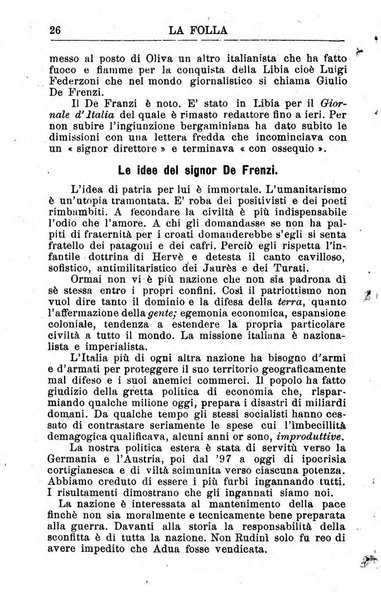 La folla periodico settimanale illustrato