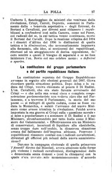 La folla periodico settimanale illustrato