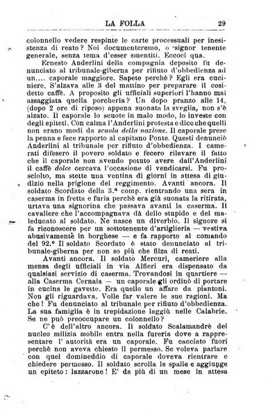 La folla periodico settimanale illustrato