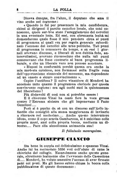 La folla periodico settimanale illustrato