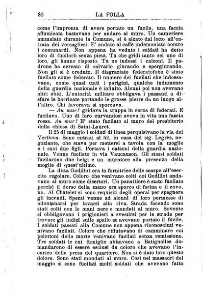 La folla periodico settimanale illustrato