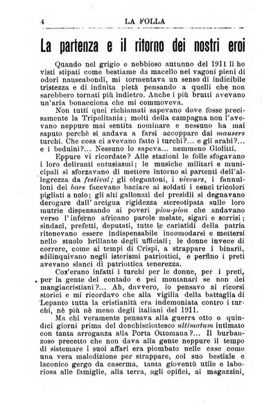 La folla periodico settimanale illustrato