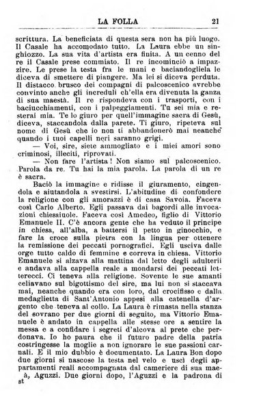 La folla periodico settimanale illustrato