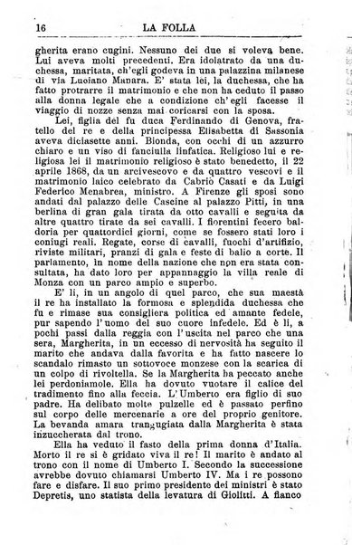 La folla periodico settimanale illustrato