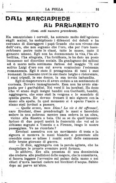 La folla periodico settimanale illustrato