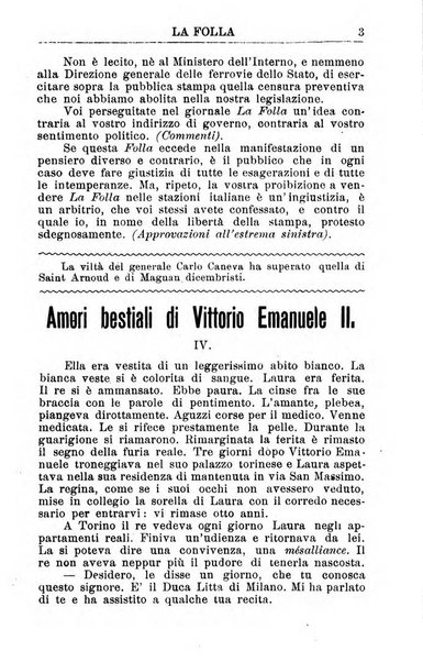 La folla periodico settimanale illustrato