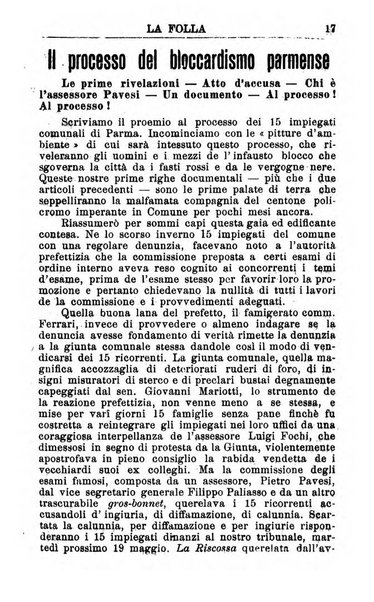 La folla periodico settimanale illustrato