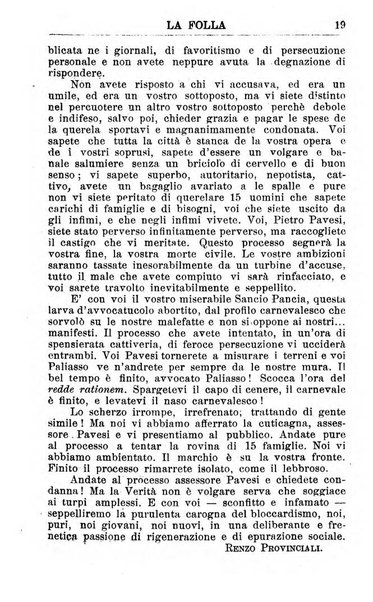 La folla periodico settimanale illustrato