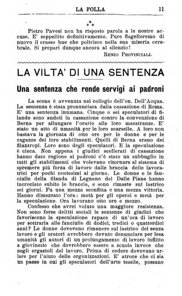 La folla periodico settimanale illustrato