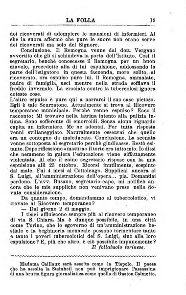 La folla periodico settimanale illustrato