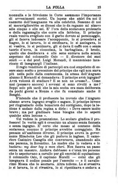 La folla periodico settimanale illustrato