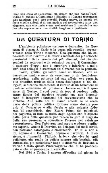 La folla periodico settimanale illustrato