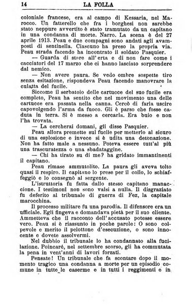 La folla periodico settimanale illustrato