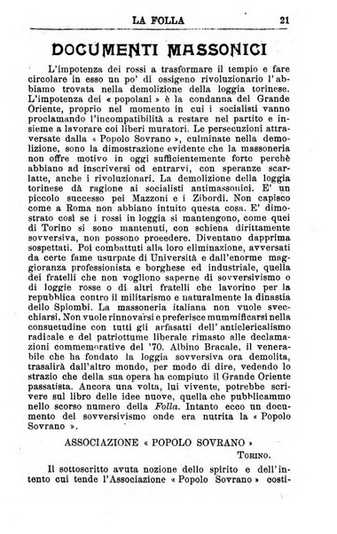 La folla periodico settimanale illustrato