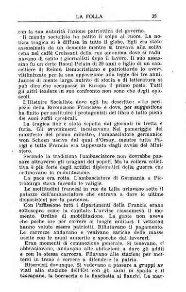 La folla periodico settimanale illustrato