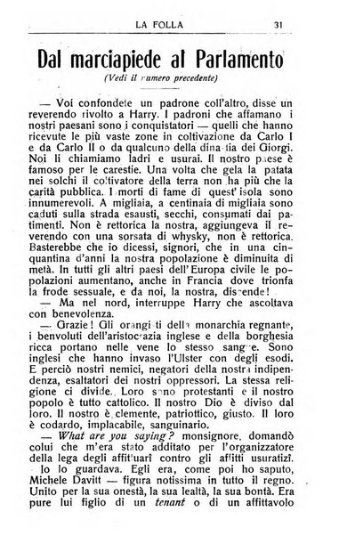 La folla periodico settimanale illustrato