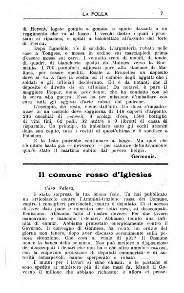 La folla periodico settimanale illustrato