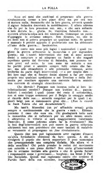 La folla periodico settimanale illustrato