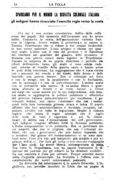 La folla periodico settimanale illustrato