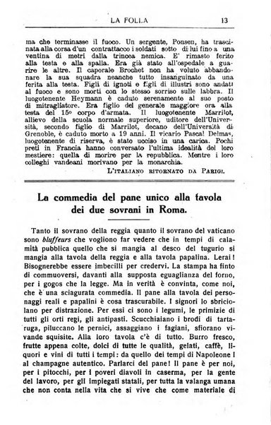 La folla periodico settimanale illustrato