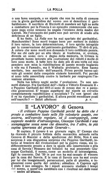 La folla periodico settimanale illustrato