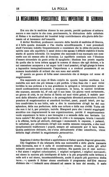 La folla periodico settimanale illustrato