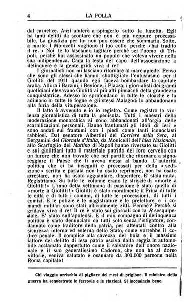 La folla periodico settimanale illustrato