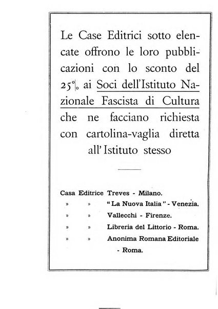 Educazione fascista rivista mensile di cultura politica