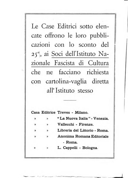 Educazione fascista rivista mensile di cultura politica