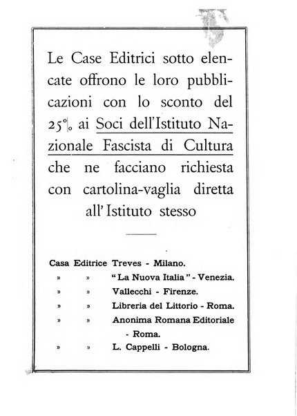 Educazione fascista rivista mensile di cultura politica