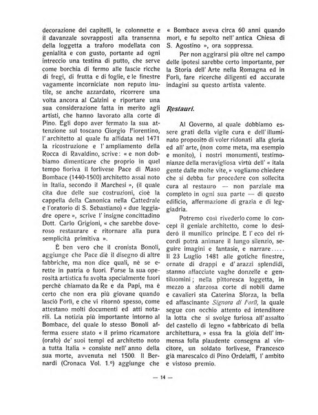 Forum Livii rivista d'attivita municipale della citta di Forlì