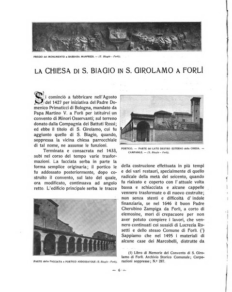 Forum Livii rivista d'attivita municipale della citta di Forlì