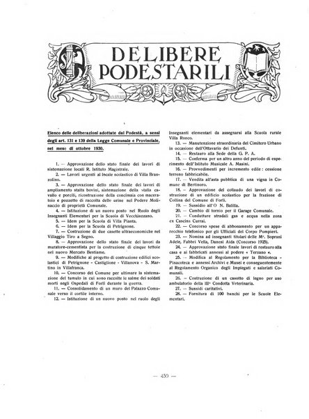 Forum Livii rivista d'attivita municipale della citta di Forlì