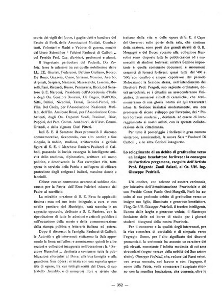 Forum Livii rivista d'attivita municipale della citta di Forlì