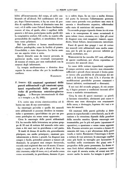 Le forze sanitarie organo ufficiale del Sindacato nazionale fascista dei medici e degli ordini dei medici