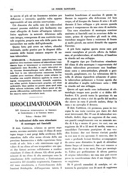 Le forze sanitarie organo ufficiale del Sindacato nazionale fascista dei medici e degli ordini dei medici