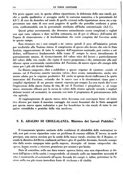 Le forze sanitarie organo ufficiale del Sindacato nazionale fascista dei medici e degli ordini dei medici