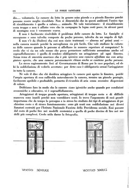 Le forze sanitarie organo ufficiale del Sindacato nazionale fascista dei medici e degli ordini dei medici